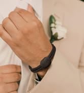 popl rope band black on wrist