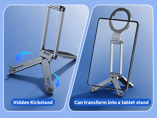 HIYJEN Magnetic Phone Tripod Stand