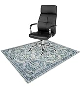 Anidaroel 48"x60" Home Office Chair Mat for Hardwood Floor, Desk Mat for Chair, Ant-Slip Office F...