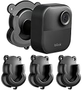 Lucrave 3 Pack Blink Camera No Drill No Screws Wall Mount Bracket, Strong Adhesive Wall Mount for...
