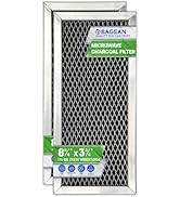 Microwave Filter Replacement 8.67" x 3.95" for JX81H WB02X10956 GE Microwave Charcoal Filter - Fi...
