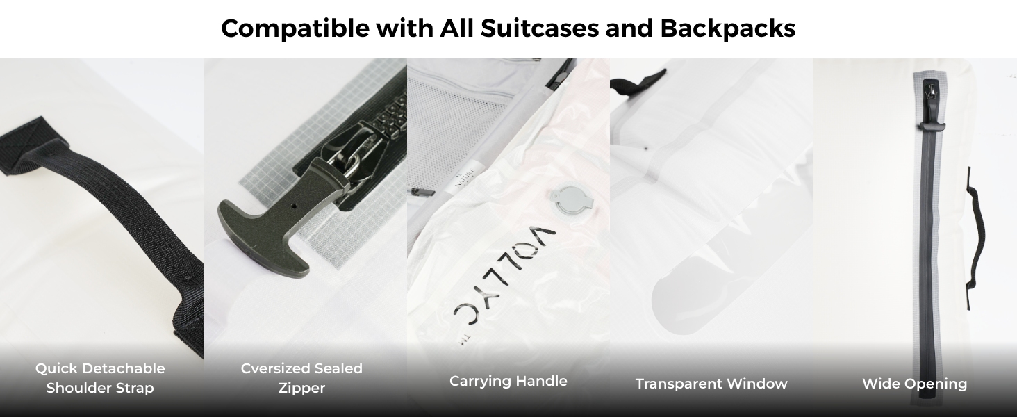 travel vacuum bags with pump