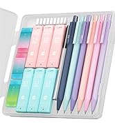 Four Candies Cute Mechanical Pencil Set, 6PCS Pastel Mechanical Pencils 0.5 &amp; 0.7mm with 360PCS H...