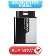 Kingbolen Soloscan for Honda Acura OBD2 Scanner Bluetooth, Bidirectional Test Full System Diagnos...