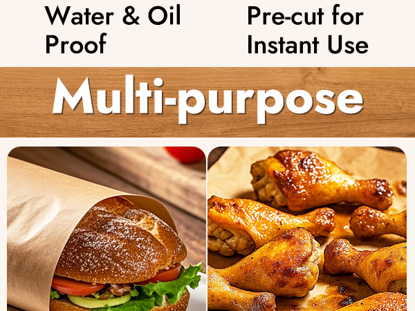 parchment paper sheets