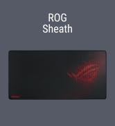 ASUS ROG Sheath Gaming Mouse Pad – 35.4” x 17.3", Extra-Large Surface, Pixel-Precise Tracking, An...