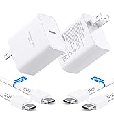 45W Super Fast Charging USB Type C Wall Charger Block for Samsung Galaxy S23 Ultra/S23/S...