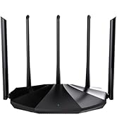 Tenda WiFi 6 Router for Home, AX1500 Dual Band Gigabit Router for Wireless Internet, Long Range C...