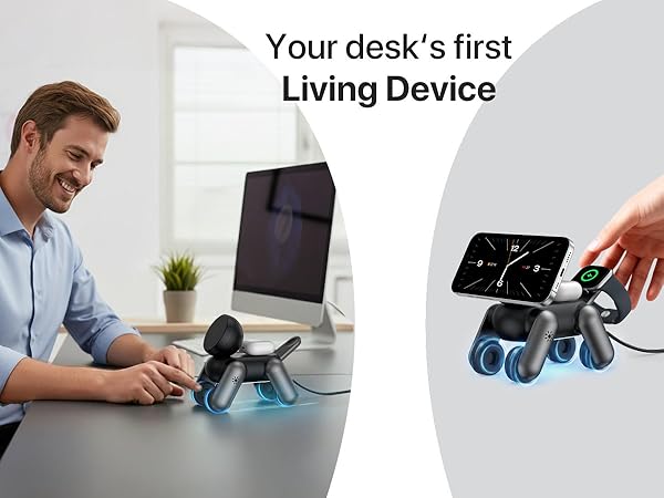 4 in 1 magnetic wireless charging station for apple devices