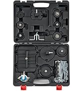 ARES 1021001-12-Piece Master Cylinder Bleeder Kit - Cylinder Adapters Work on Most Current Master...