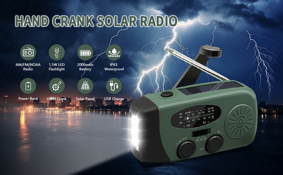 hand crank radio