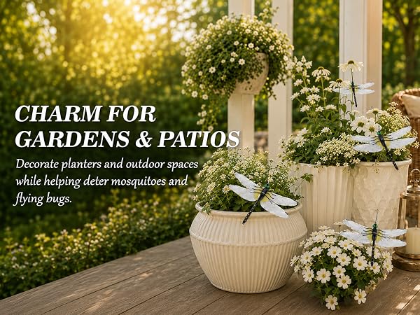 dragon fly clips for bugs repellent