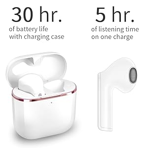 wireless earbuds long battery life