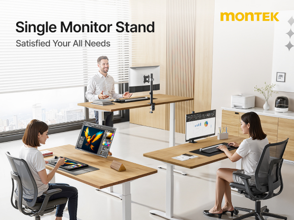 single monitor stand