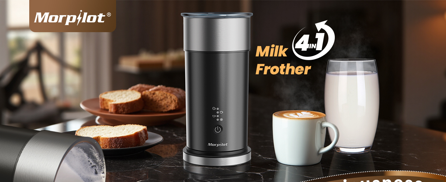Electric Milk Frother and Steamer