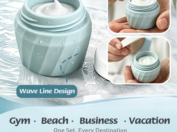 6Pcs Travel Bottles for Toiletries