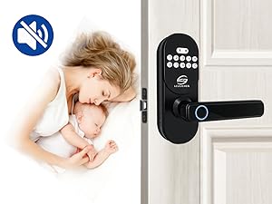 door handle with keypad