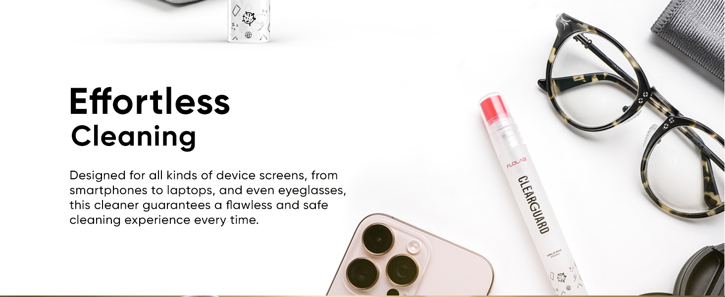 FLOLAB clear guard 10ml screen cleaner