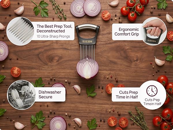 Stainless Steel Onion Holder