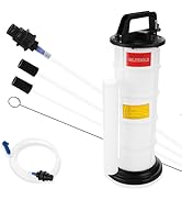 BILITOOLS 9L Pneumatic Oil Extractor Automotive Tool 2.4 Gallon Vacuum Oil Fluid Changer Pump for...
