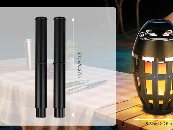Outdoor Bluetooth Flame Speakers