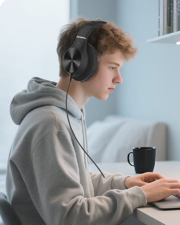 wired headphones