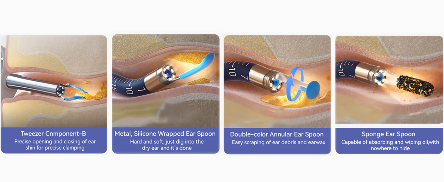Visual Ear Picker Wireless Earwax Remover