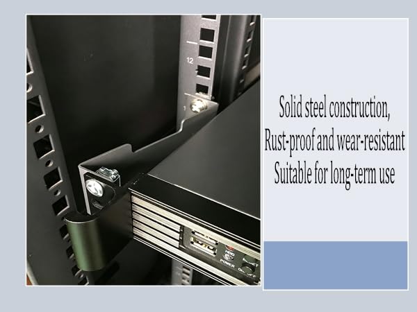 1U server rack depth extender