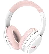 AMORNO Bluetooth Headphones Over Ear, 110 Hours Playtime Wireless Headphones with Mic, Foldable A...