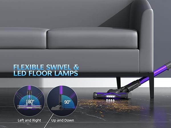 FLEXIBLE SWIVEL &amp; LED FLOOR LAMPS