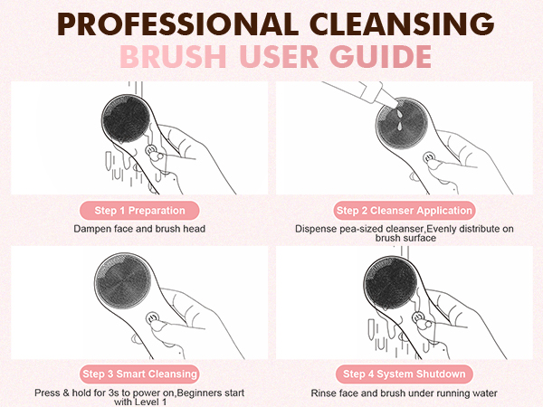 Face Scrubber Facial Cleansing Brush