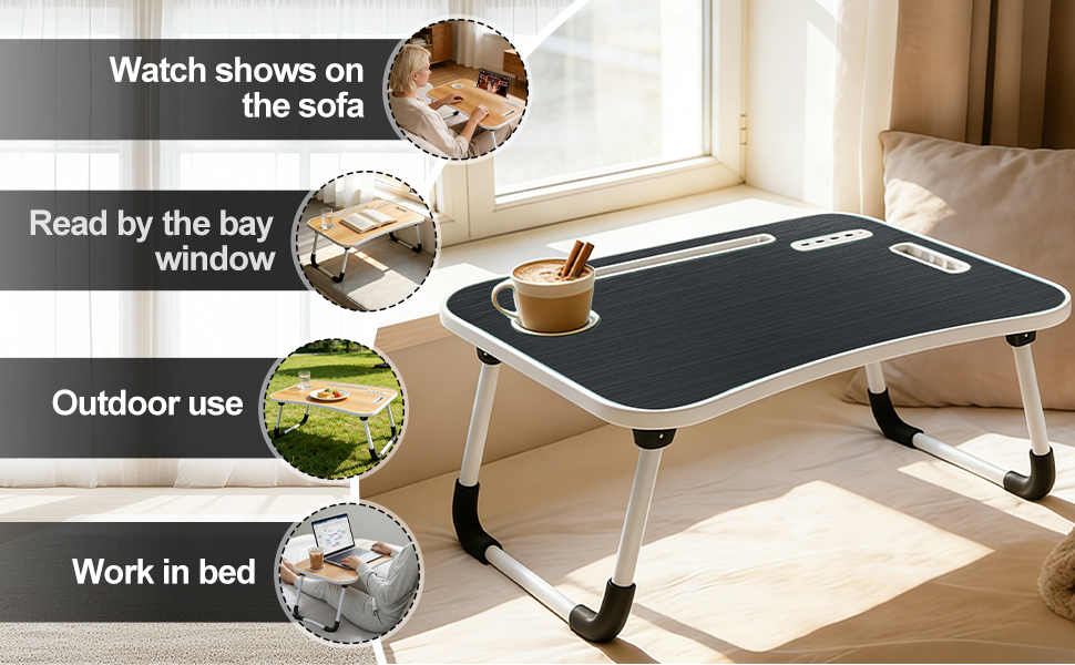 Foldable Laptop Bed Desk