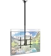 Ceiling TV Mount for Most 43-86 Inch Screens, Heavy Duty Adjustable TV Bracket, Max VESA 600x400m...