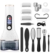 Electric Callus Remover for Feet,Rechargeable Portable Electronic Foot File Pedicure Kits,Profess...