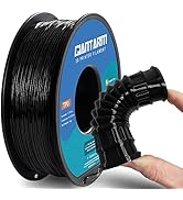 GIANTARM TPU Filament 1.75mm Flexible Soft 3D Printer Consumables Black,95A 1kg Spool (2.2 lbs.),...