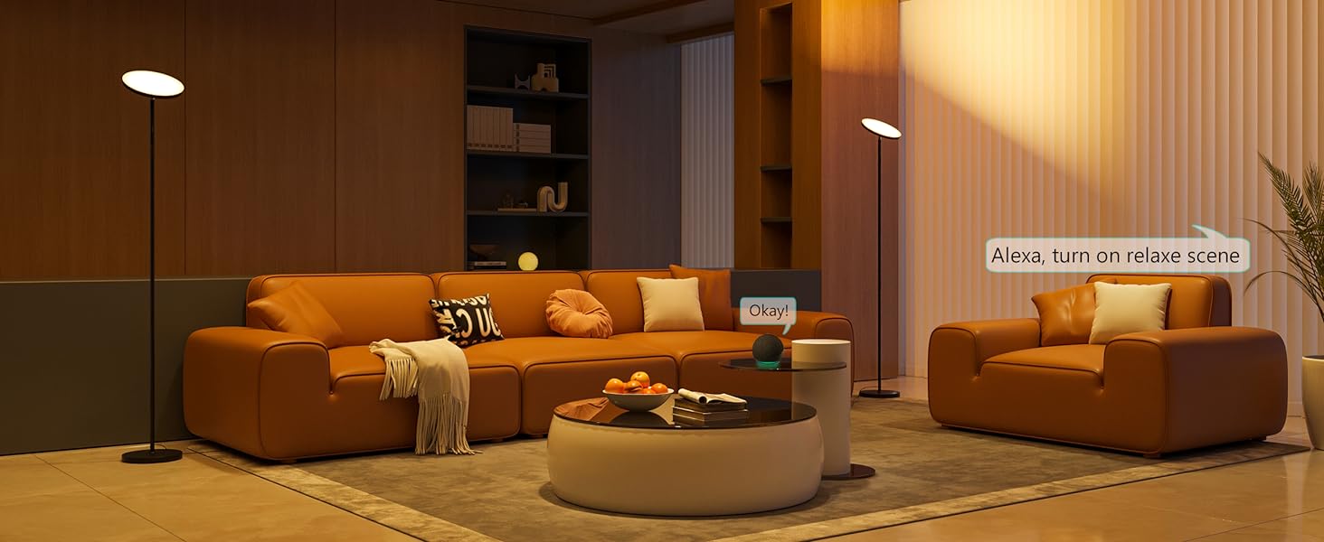 Living room floor lamp