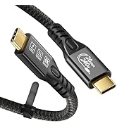 CABLEDECONN USB C to USB C Cable 240W 20Gbps 10ft, USB C 3.2 Gen 2x2 Cable, 4K@60Hz Video Cable, ...