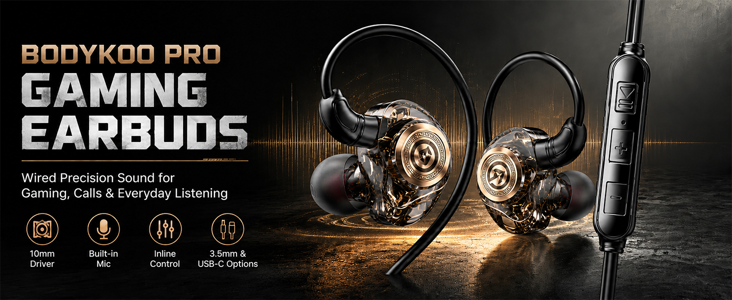 IN-EAR GAMING HEADSET