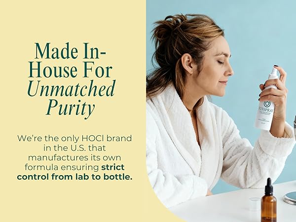 made in house for unmatched purity