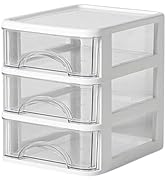 Mini Desk Organizer Desktop Drawer Plastic Drawer Storage Office Supplies Storage Drawers Office ...