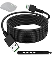 Mouse Micro USB Cable Compatible with Razer Viper Ultimate, Naga Pro, DeathAdder V2 Pro, Basilisk...