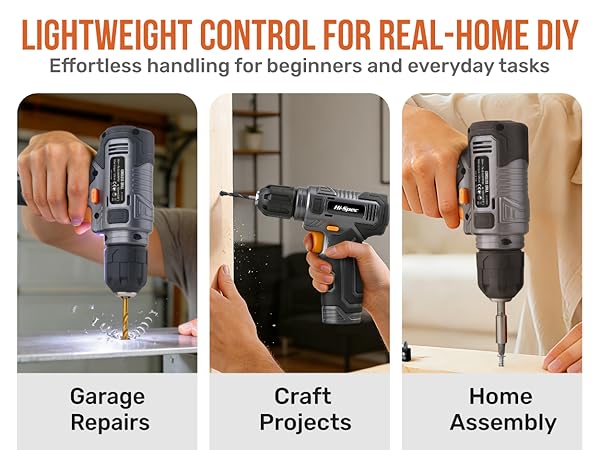 Hi-Spec 8V USB Power Drill Driver &amp;amp;amp; Drill Bit Set