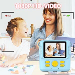 Instant Print Camera for Kids