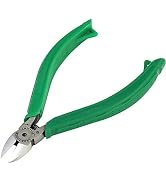 LAOA Japan Cr-V Diagonal Pliers, 5 Inch Nippers, Diagonal Cutter Pliers, Cutting Plastics Sprue, ...