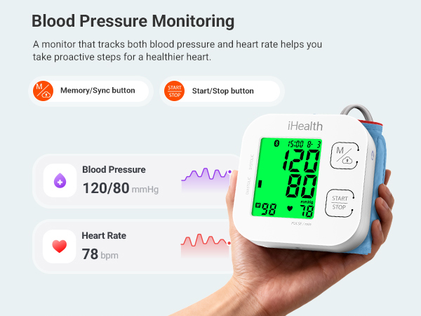 bluetooth blood pressure monitor
