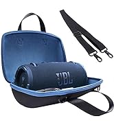 co2CREA Hard Carrying Case Replacement for JBL Xtreme 3 / Xtreme 2 Portable Speaker (Black Case +...