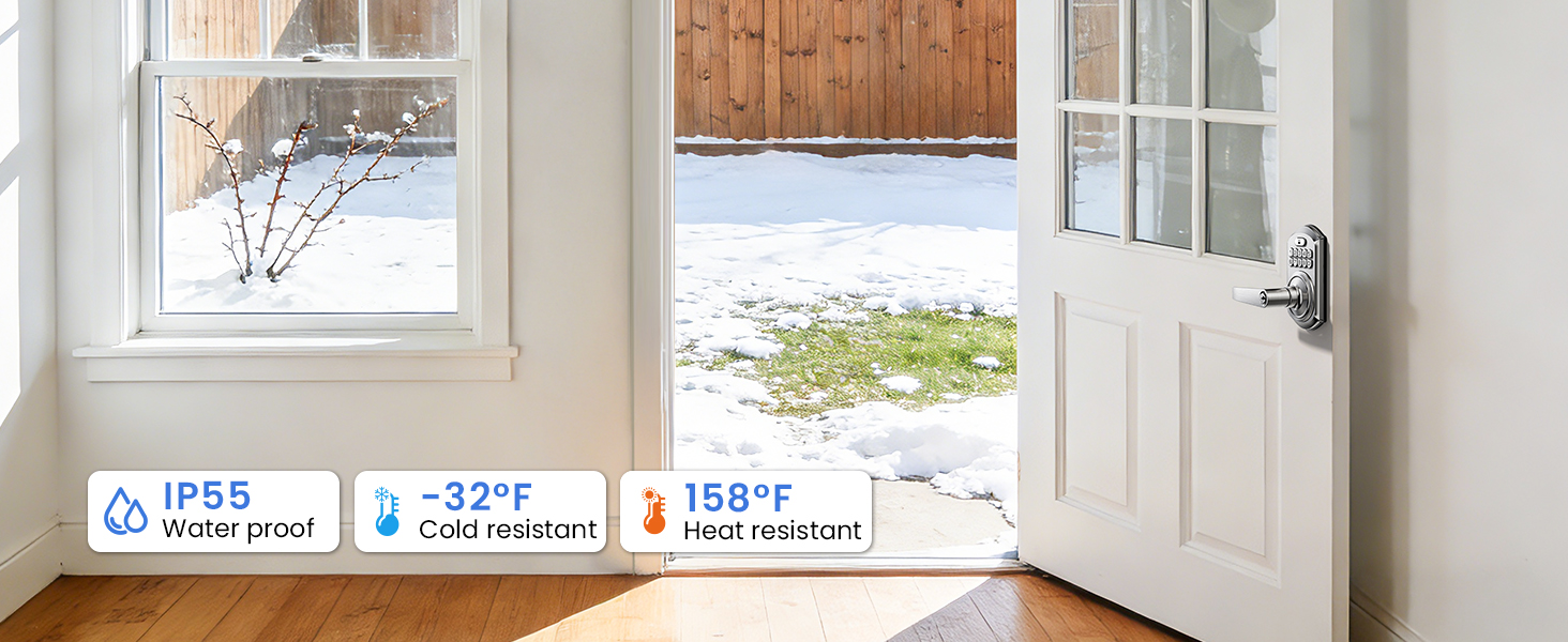 Built for all environments: extreme cold, heat, rain, and snow