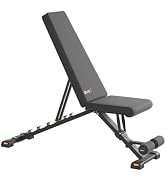ATIVAFIT Adjustable Weight Bench 800-1000 lb Capacity, Foldable Incline Decline Workout Bench for...