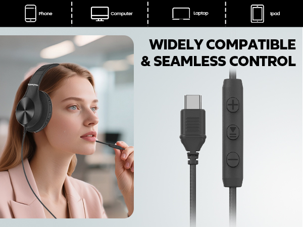 headphones usb-c over ear