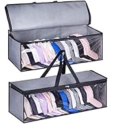 KIMBORA 2 PCS Wide Hat Storage for Baseball Caps Organizer with 2 Sturdy Handles Hat Racks Holder...
